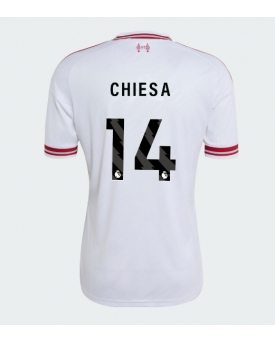 Liverpool Federico Chiesa #14 Maglia Gara Trasferta Repliche 2026-27 Maniche Corte Liverpool Federico Chiesa #14 Maglia Gara Trasferta Repliche 2026-27 Maniche Corte